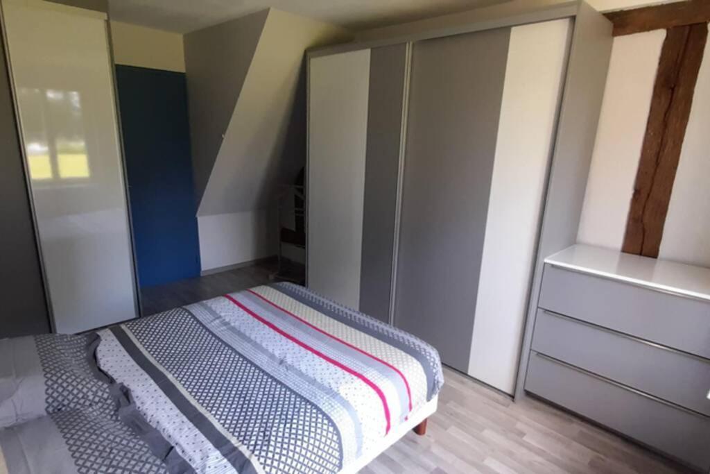 Maison En Colombage Renovee La Fontenelle  Kültér fotó